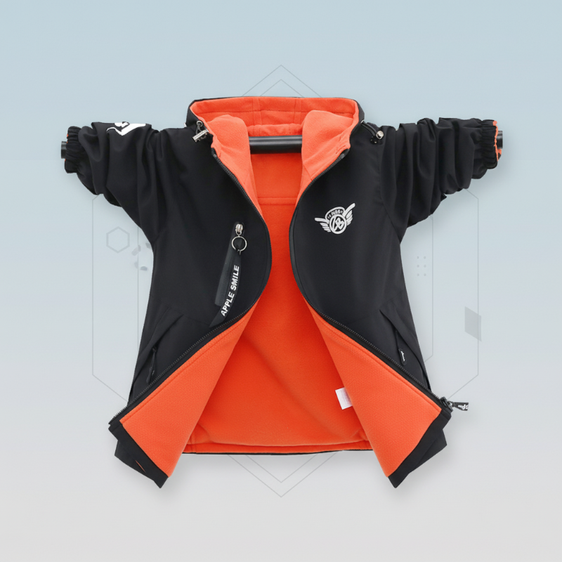 Reversible Kids Jacket – Impermeable y cortavientos – Chaqueta ligera