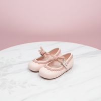 Thumbnail for MiniChic – Elegancia y estilo – Pantuflas infantiles con lazo