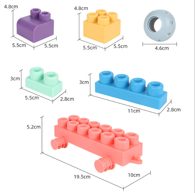 Soft Building Blocks™ | Diversión construyendo - Bloques de construcción suaves