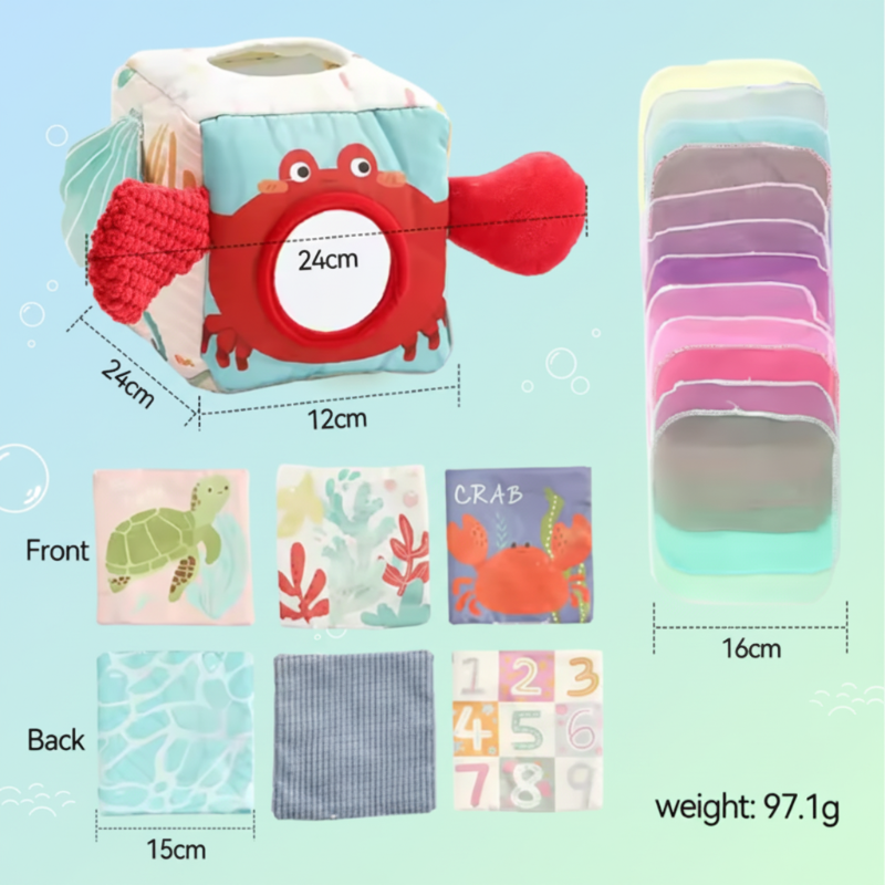 BabyBloom – Lúdico y educativo – Juguetes sensoriales para bebés