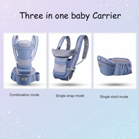 Thumbnail for CozyCarry – Práctico y ajustable: portabebés 3 en 1