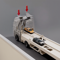 Thumbnail for CarHauler – Divertido y lleno de aventuras – Set de juego con camión transportador de coches y coches de carreras