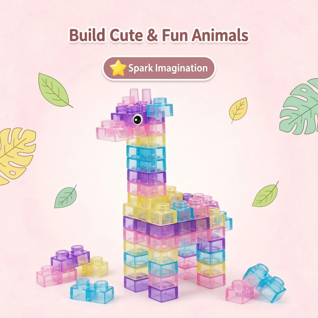 JellyBuild – Suave y creativo: bloques de construcción flexibles de gelatina