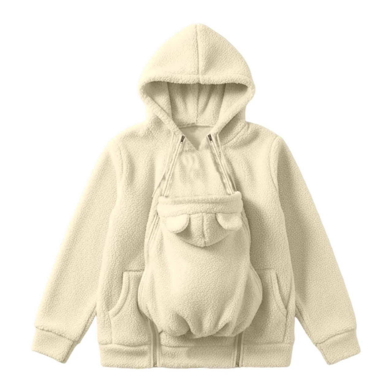 MamaNest – Cálido y práctico: chaqueta 2 en 1 para mamá y bebé