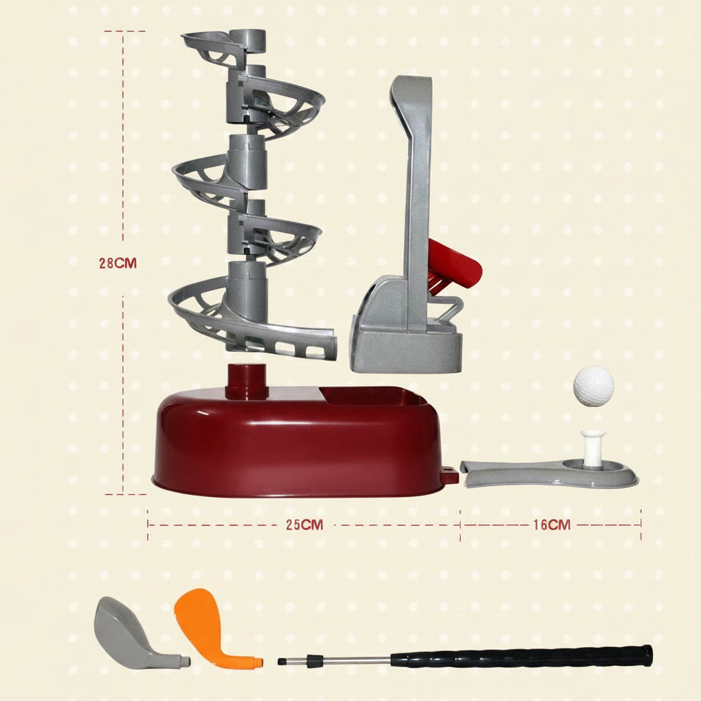 GolfFun – Activo e interactivo – Juego de entrenamiento de minigolf
