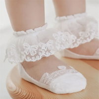 Thumbnail for BabyBliss – Cómodos y ligeros: calcetines de encaje para bebé