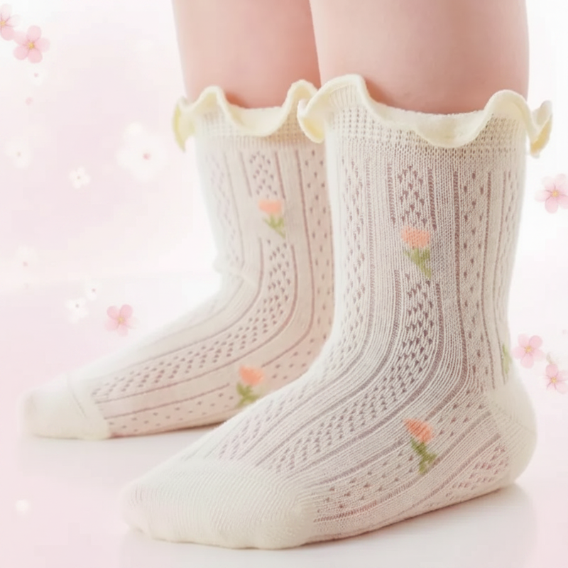 HappyToes – Coloridos y adorables – Calcetines para bebé (juego de 5)