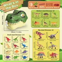 Thumbnail for DinoWorld – Creativo y realista – Juego de juguetes «Cabeza de dinosaurio»