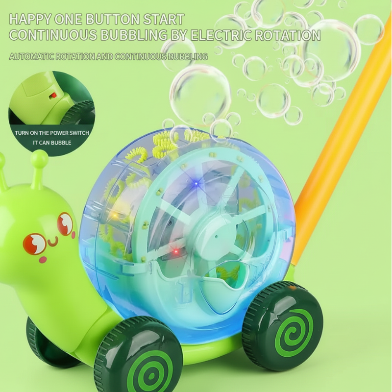 BubbleBuddy – Divertido e interactivo – Caracol burbujeador