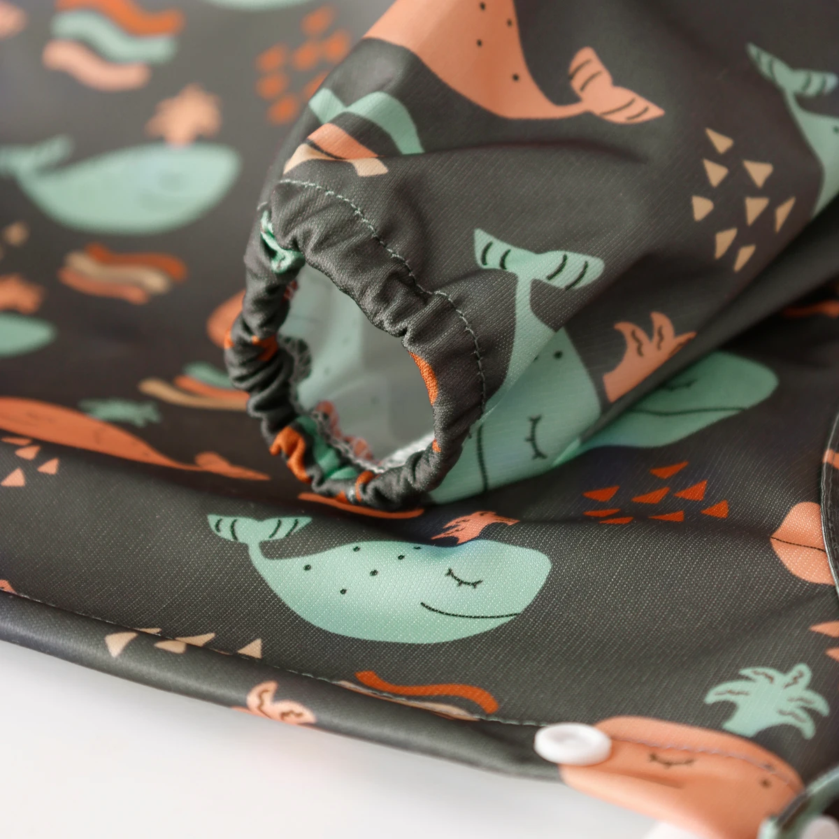 MessyFree – Impermeable y práctico: delantal para bebés de manga larga