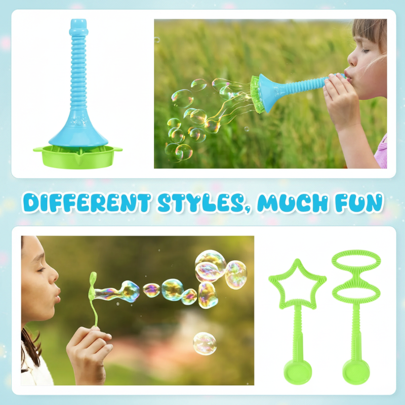 BubbleJoy – Divertido e interactivo – Juguetes para hacer pompas de jabón