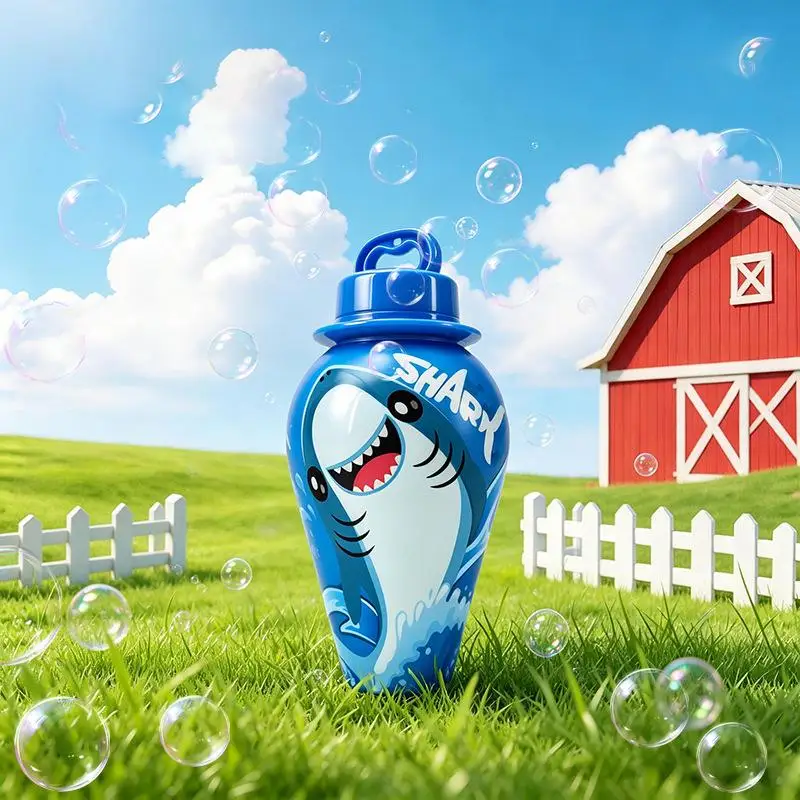 BubblePals – Alegre y divertido – Mini máquina de pompas antiderrame con diseño de animales