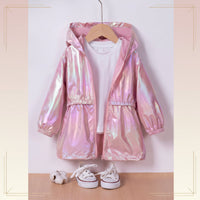 Thumbnail for LumiBreeze – Brillante y ligero – Chubasquero infantil con capucha