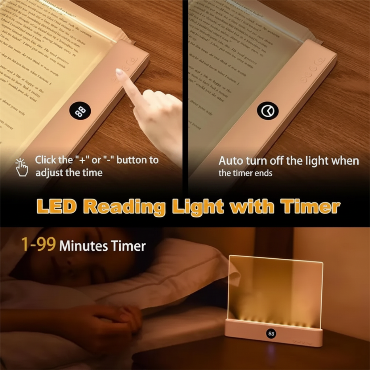 LumiPanel – LED y salud ocular – Lámpara de lectura USB regulable