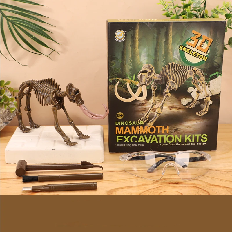 DinoDig – Emocionante y educativo: kit de excavación de fósiles