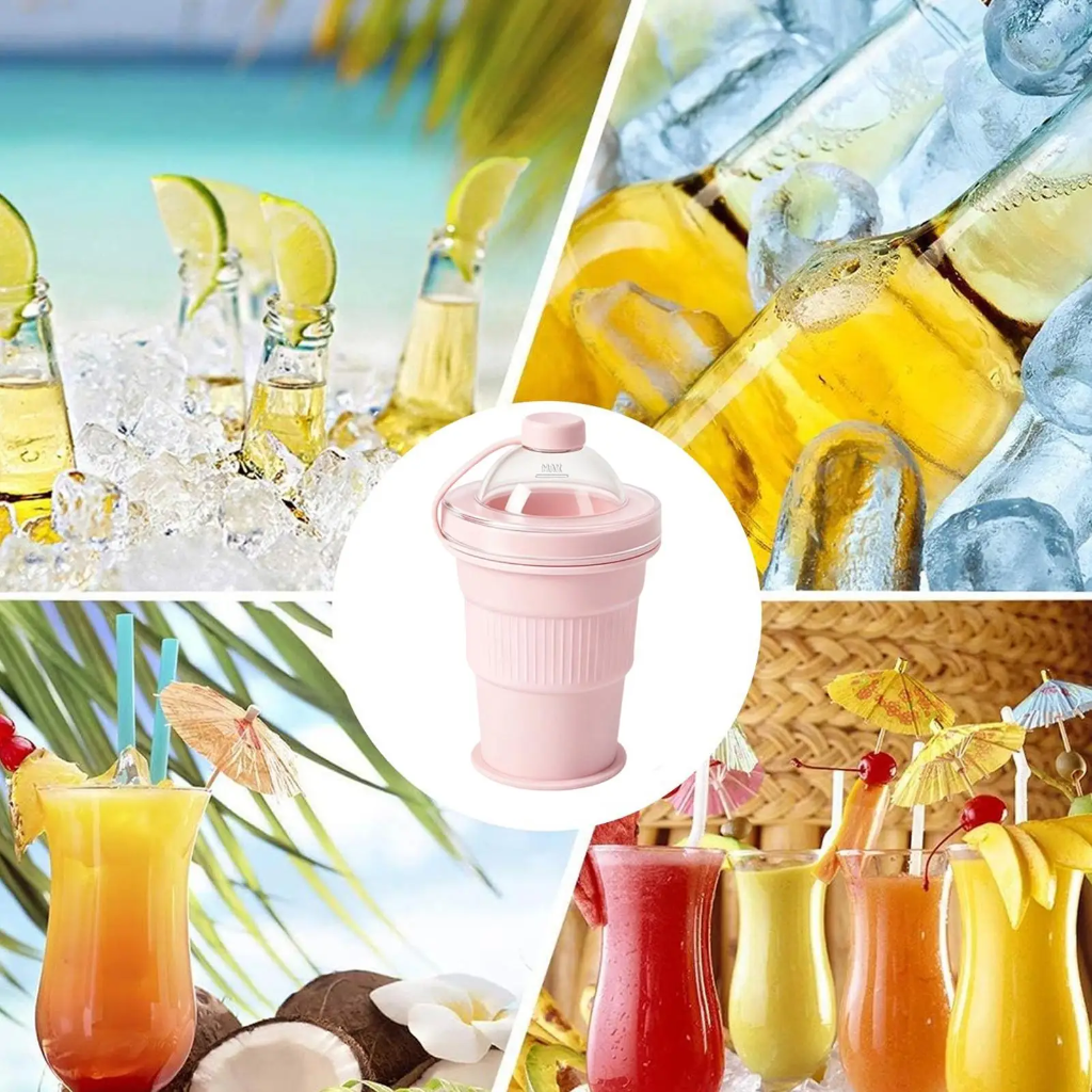 FlexiCup – Práctico y portátil: vaso plegable de silicona
