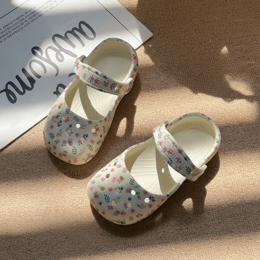 FlowerFeet – Elegantes y cómodas: sandalias con motivos florales