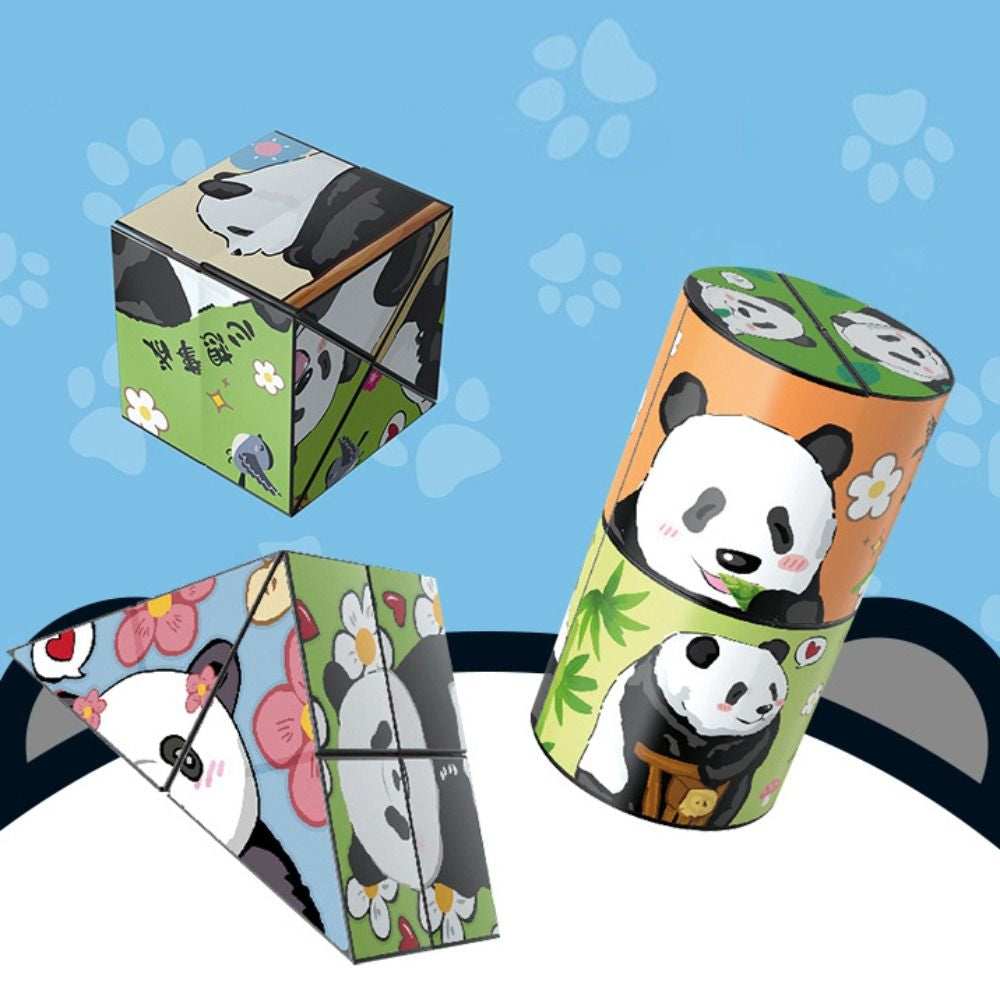 Panda Puzzle™ - Diversión educativa - Rompecabezas de Cubo