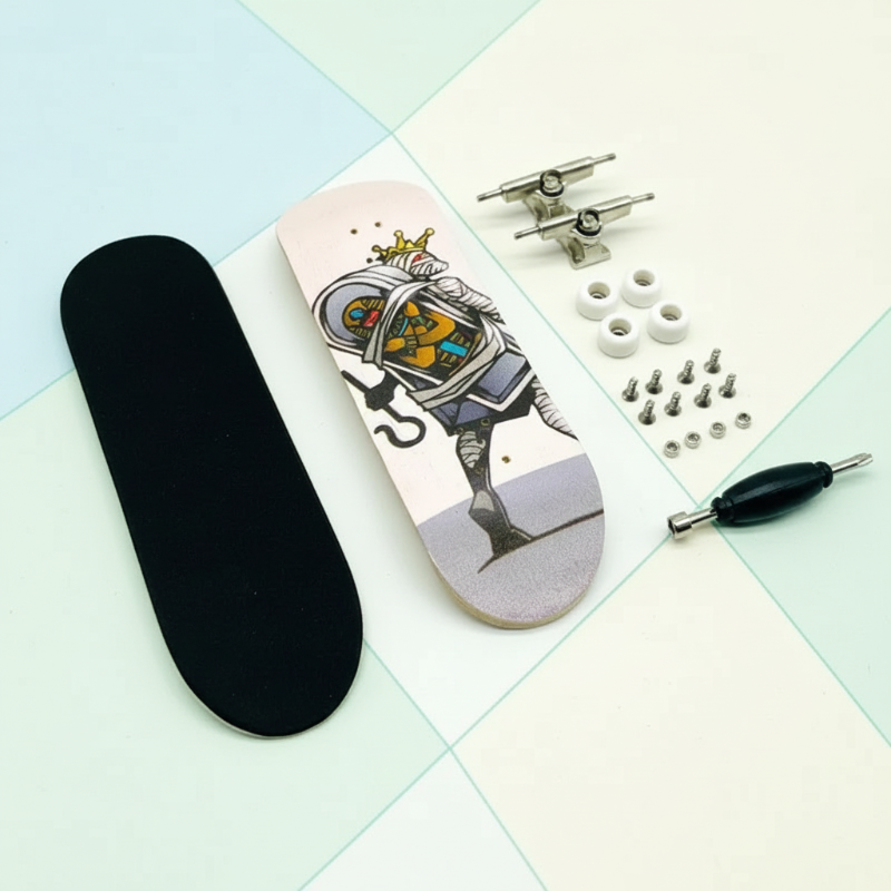 MiniDeck – Resistente y flexible: monopatín de dedo