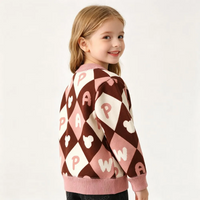 Thumbnail for CozyCardi – Suave y cálido: chaleco de punto con bonitos estampados