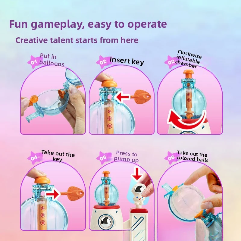 RocketFun – Creativo y mágico – Set de juego para hacer globos