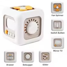 Cube Senses Toy™ - Triángulo de aprendizaje y diversión - Juguetes Cube Senses