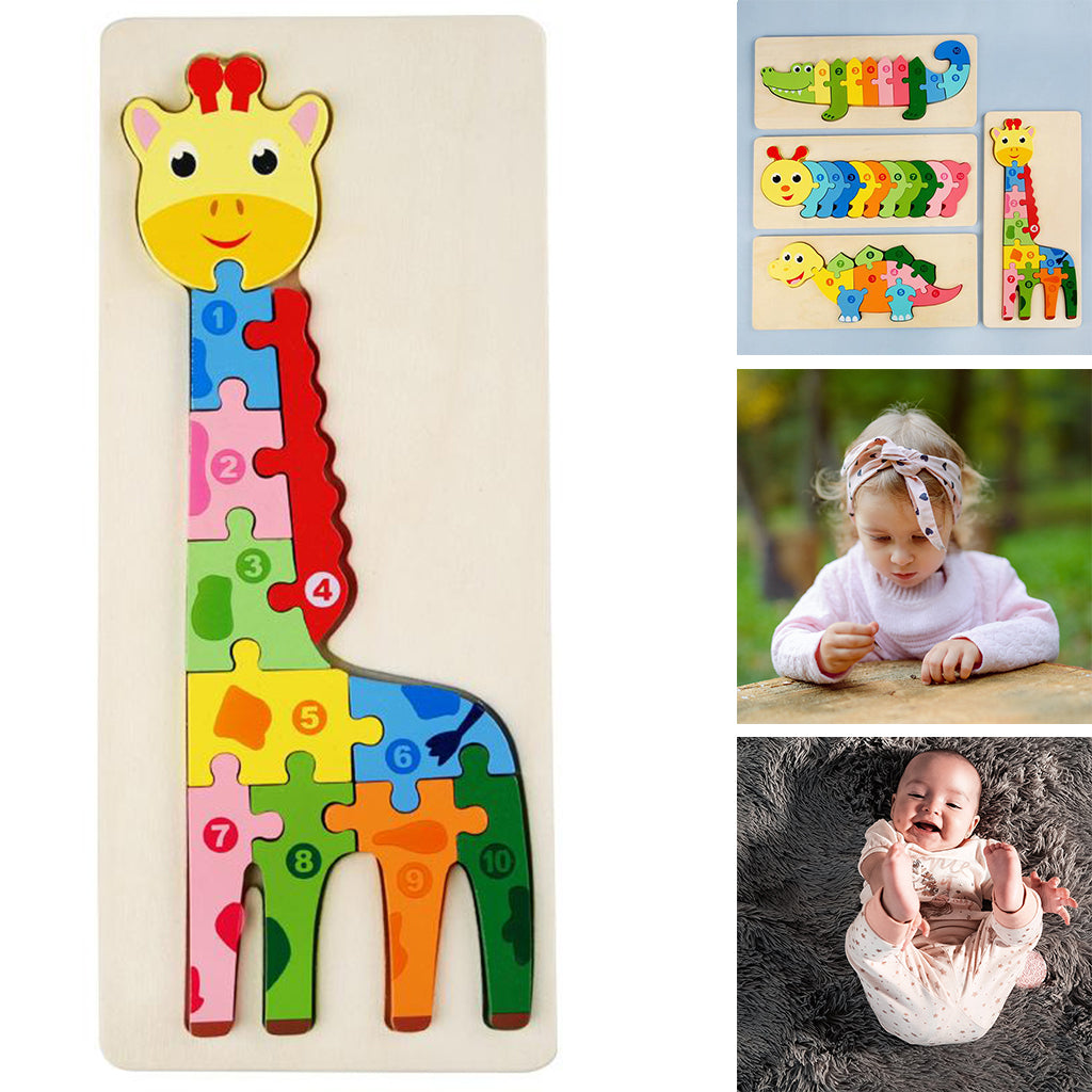 Woods™ - Puzzle para niños curiosos - Rompecabezas de Animales