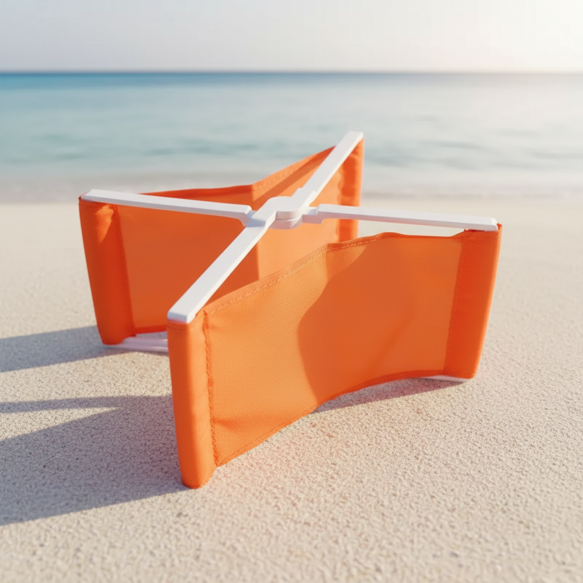 BeachNap – Portátil y ligero: reposacabezas plegable para la playa y el parque