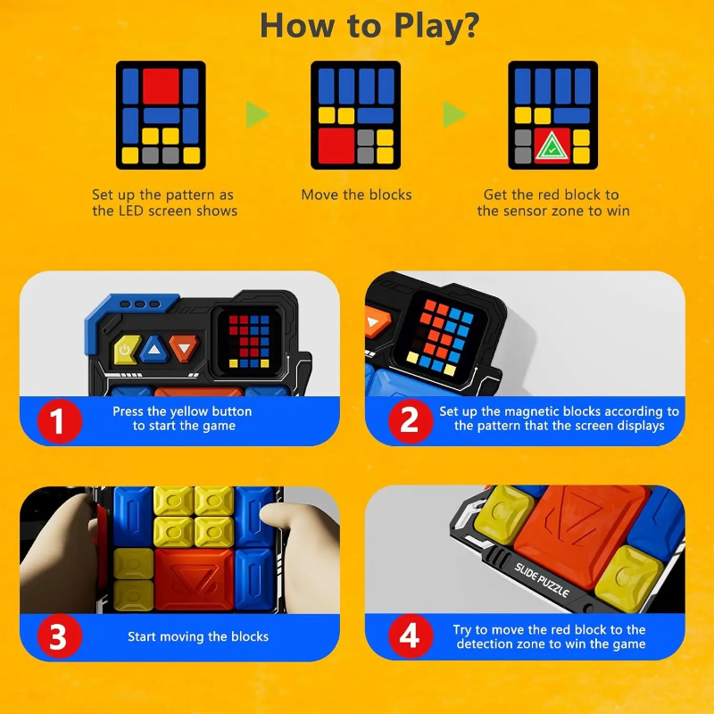 PuzzlePro – Fomenta el pensamiento creativo – Rompecabezas deslizante