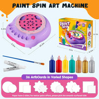 Thumbnail for SpinArt – Creativo y educativo – Máquina de teñir «hazlo tú mismo»