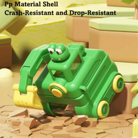 Thumbnail for TinyExcavators – Única y funcional: botella de agua con forma de excavadora y pajita