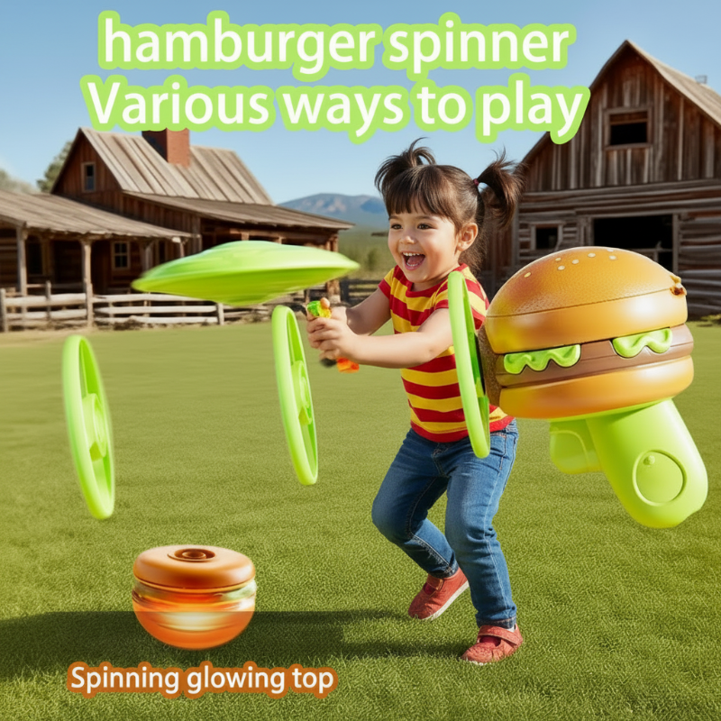 Flying Disk Toy – Creatividad y movimiento – Gyro Gun