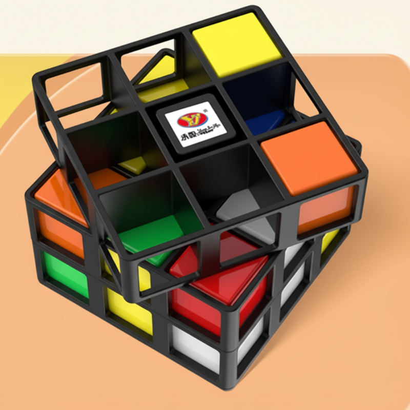Magic Cube 3x3 – Educativo y estimulante – Cubo de rompecabezas