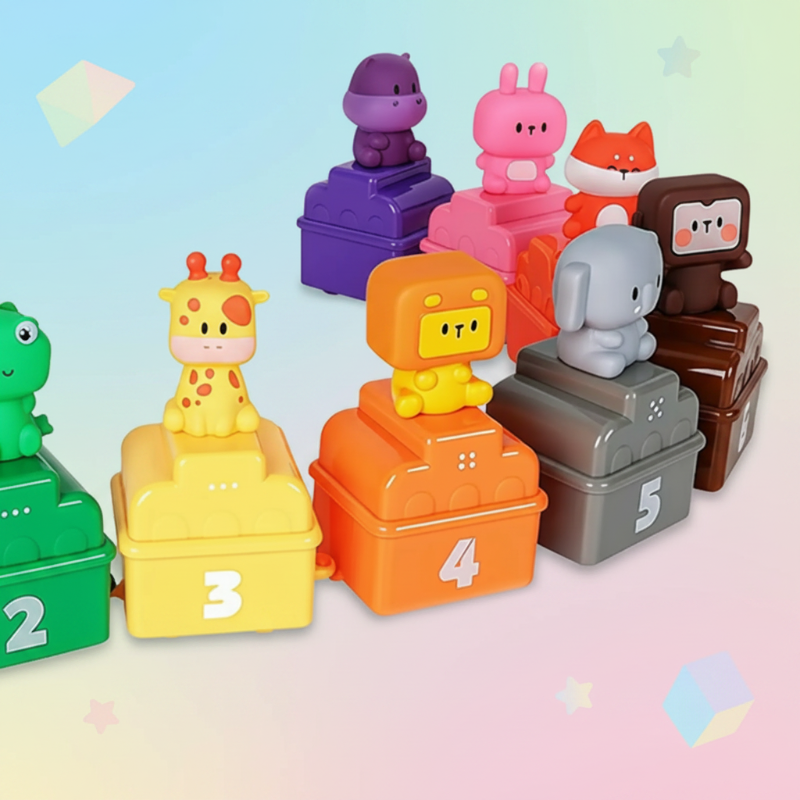 SmartTrain – Educativo y divertido – Set de tren de juguete para niños