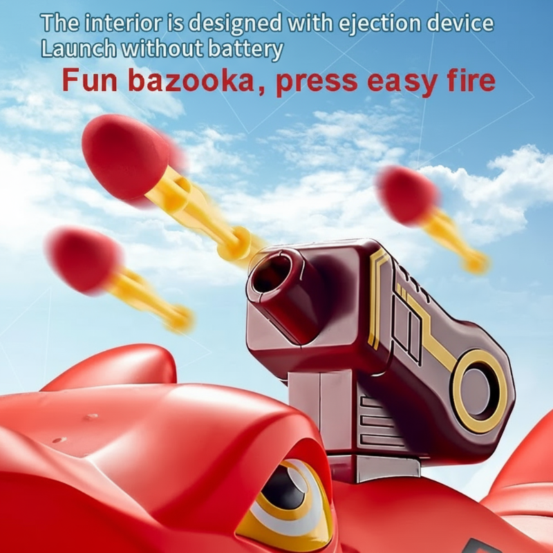 TurboRex – Aventurero e interactivo: coche de juguete dinosaurio