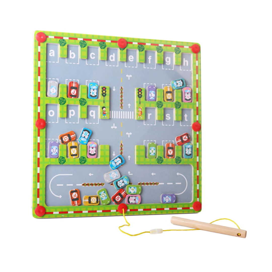 AlfaKids – Aprender y descubrir - Tablero magnético para jugar al abecedario