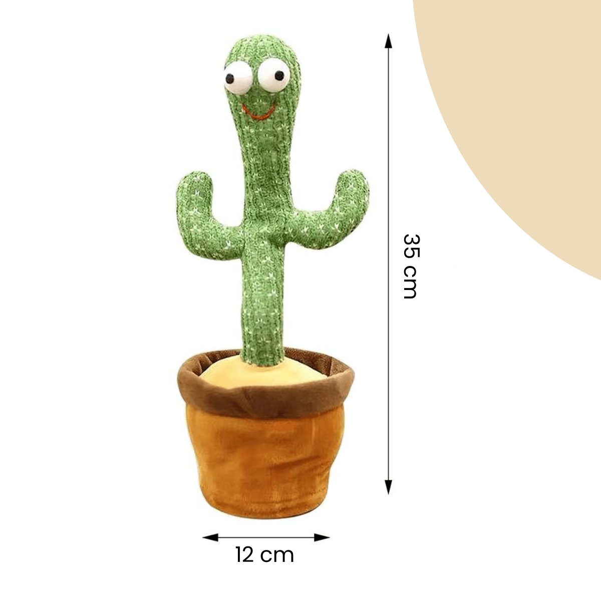 Happy Cactus™ - Juguete que responde a los sonidos - Cactus bailarín