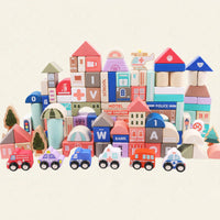 Thumbnail for BuildJoy – Educativo y divertido – Bloques de construcción de madera en la ciudad