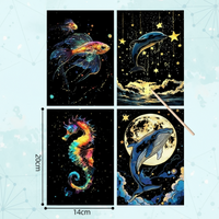 Thumbnail for GlowArt – Glow-in-the-dark – Set de tarjetas rasca y gana