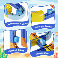 Thumbnail for SharkRail – Divertido e interactivo – Circuito de tren eléctrico