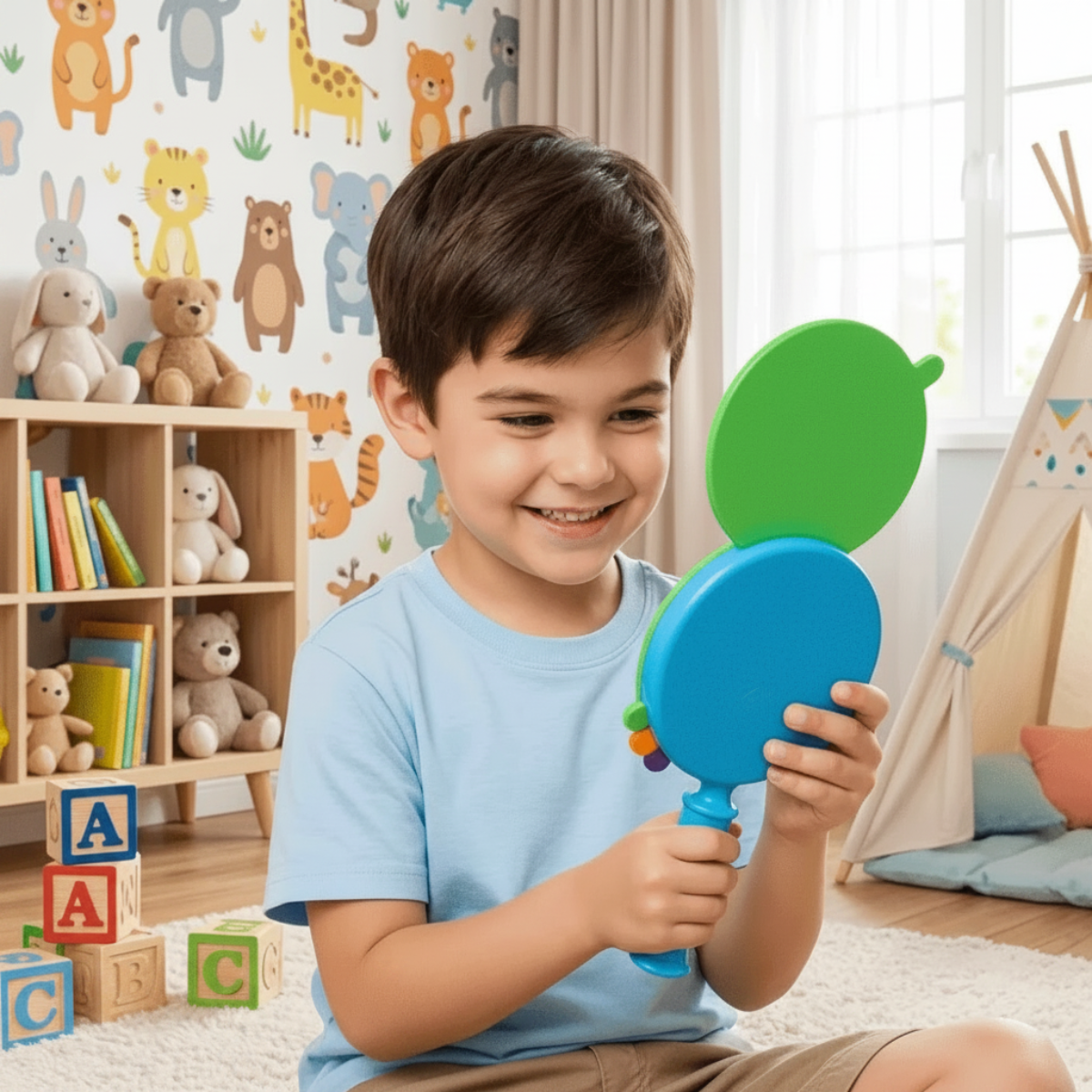 MirrorFun – Educativo e interactivo – Espejo con expresiones faciales