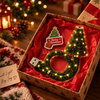 HolidayBeam – Festivo y acogedor: proyector navideño USB con patrones de luz
