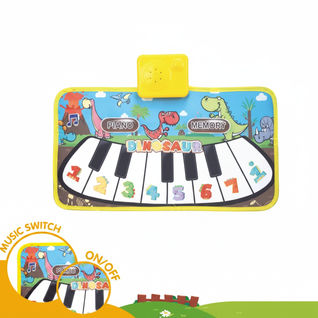 LittleComposer – Educativo y musical – Alfombra de juegos con piano para bebés
