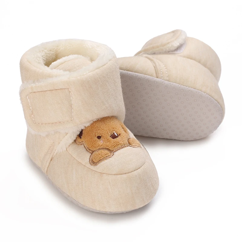 TinyBoots – Acogedoras y cómodas: zapatitos de felpa para bebés para el invierno