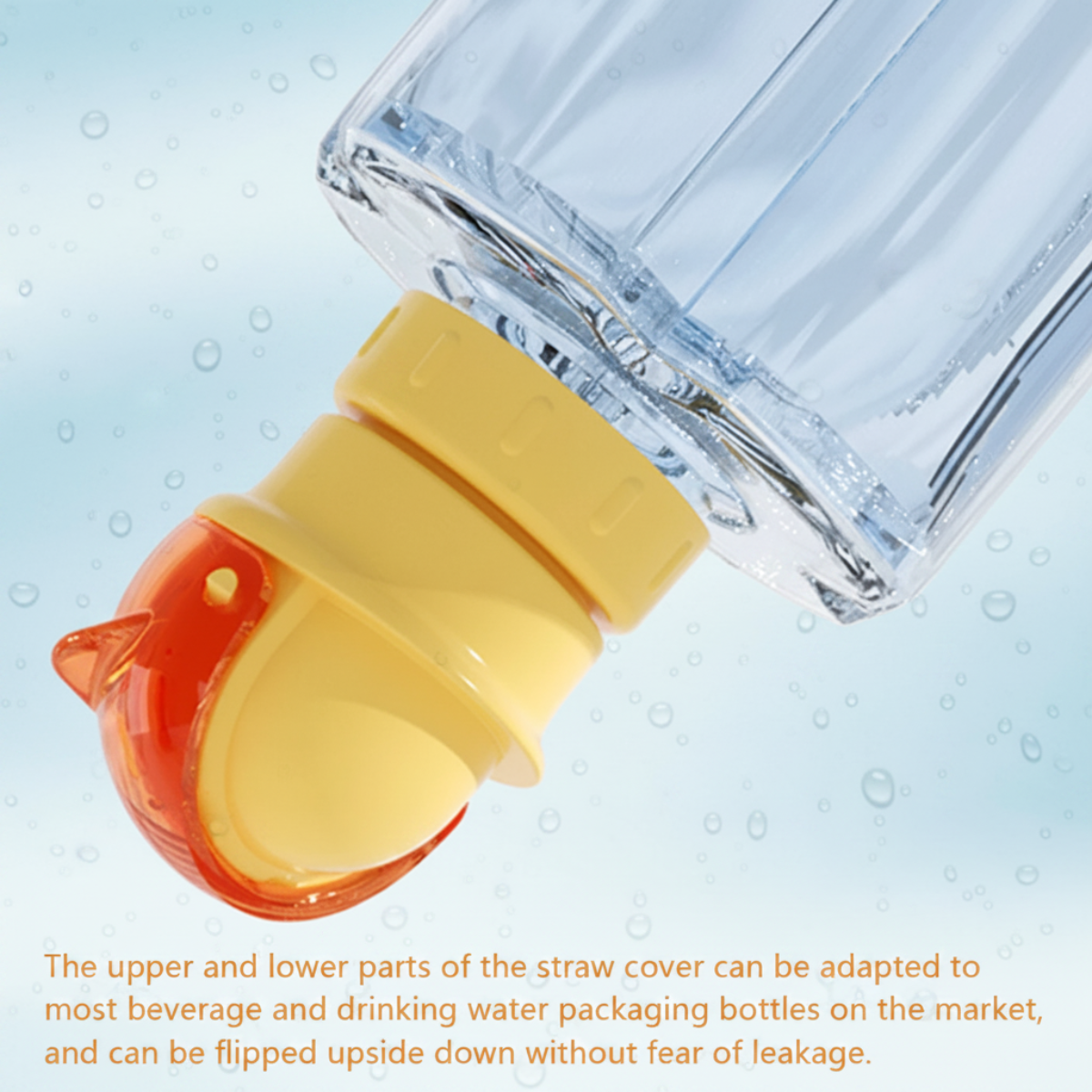 AquaSip – Diversión y practicidad: tapón reutilizable para botellas infantiles