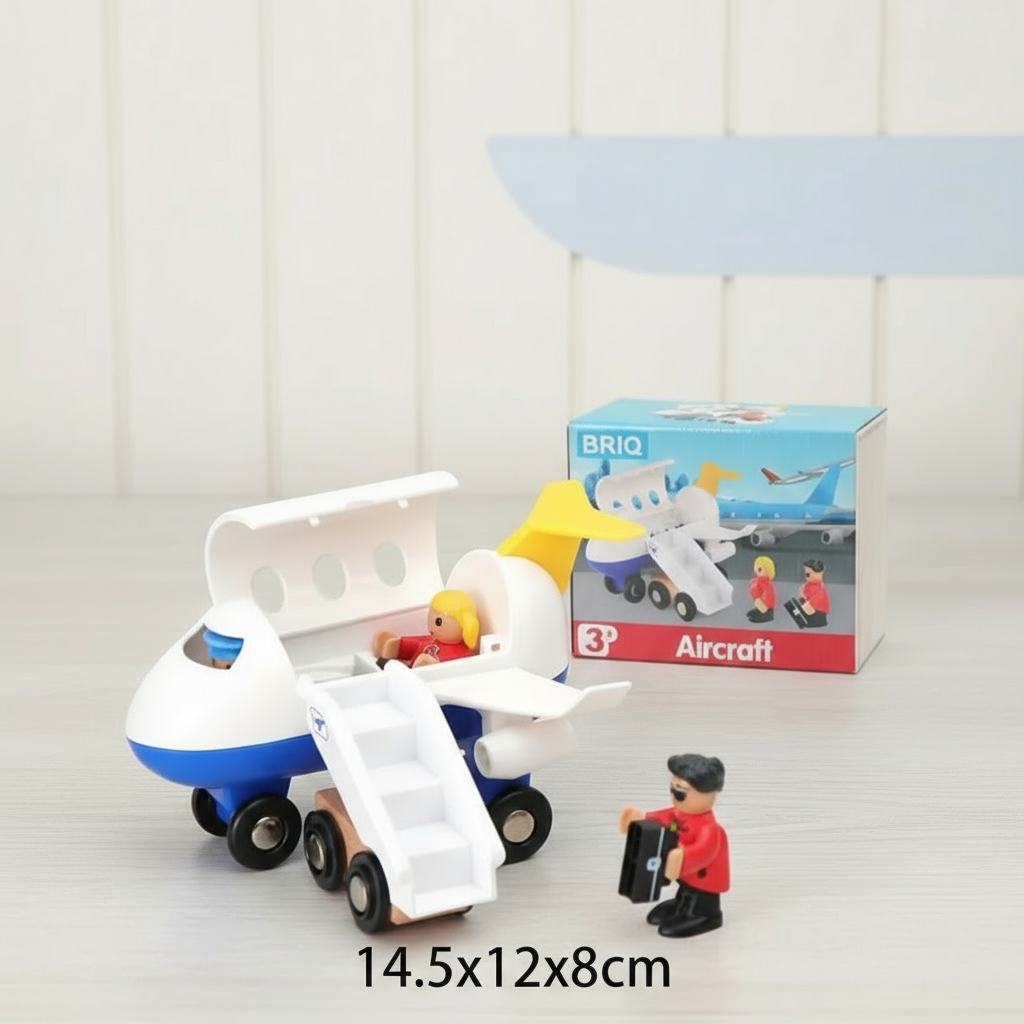 Woods – Elegante y educativo - Juego de madera de transporte público