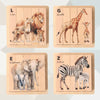 ZooStack – Madera e interactivo – Puzzle de bloques de animales