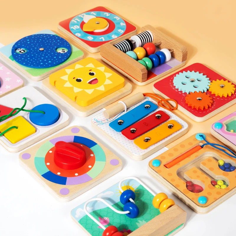 TinySkills – Creativo y educativo – Tablero magnético Montessori «Busy Board»