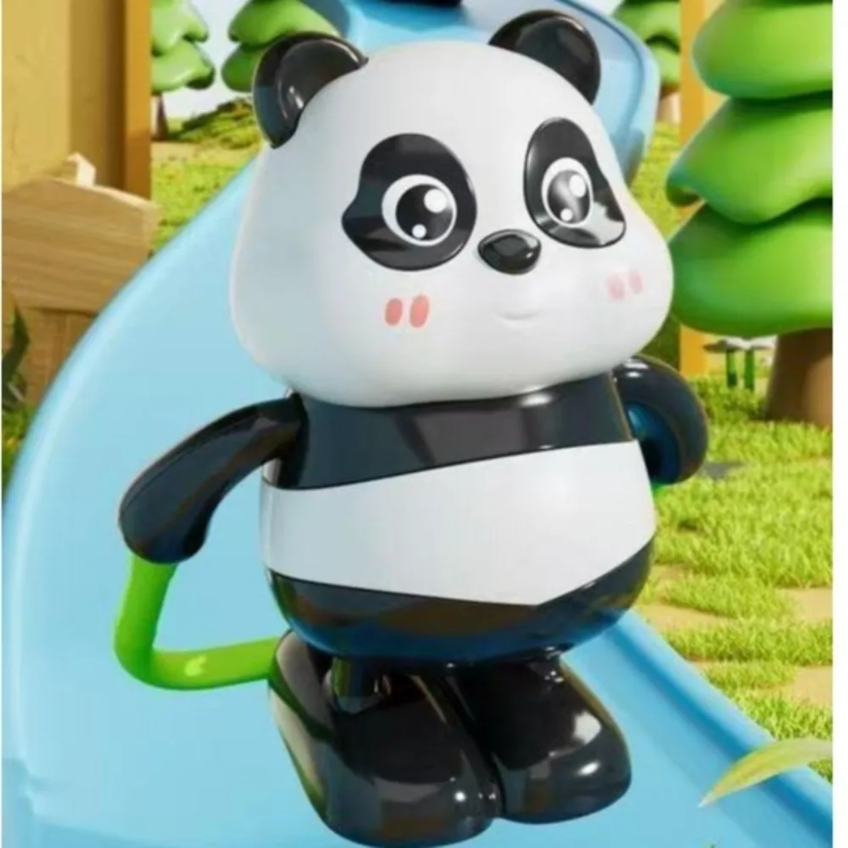 PandaPlay – Divertido y activo: juguete de panda de cuerda