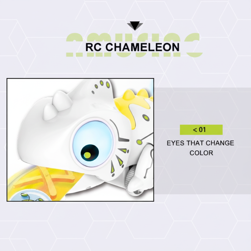 SmartChame – Interactivo y divertido: camaleón teledirigido RC